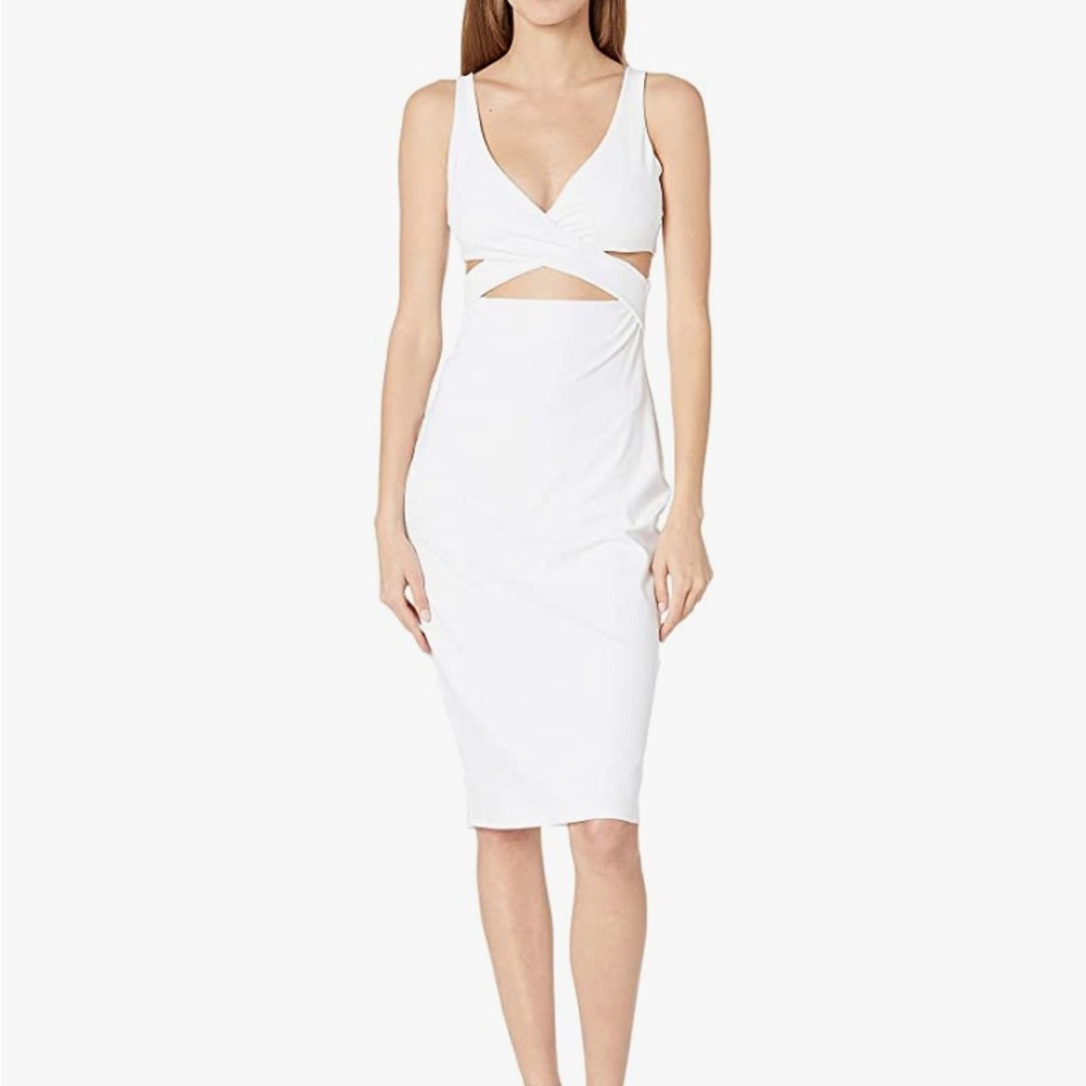 Susana Monaco V Front Crossover Dress